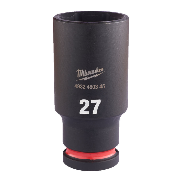 MILWAUKEE HEX SOCKET SHOCKWAVE? 1/2 DEEP 27 MM -1 PC