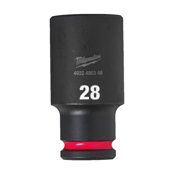 MILWAUKEE HEX SOCKET SHOCKWAVE? 1/2 DEEP 28 MM -1 PC