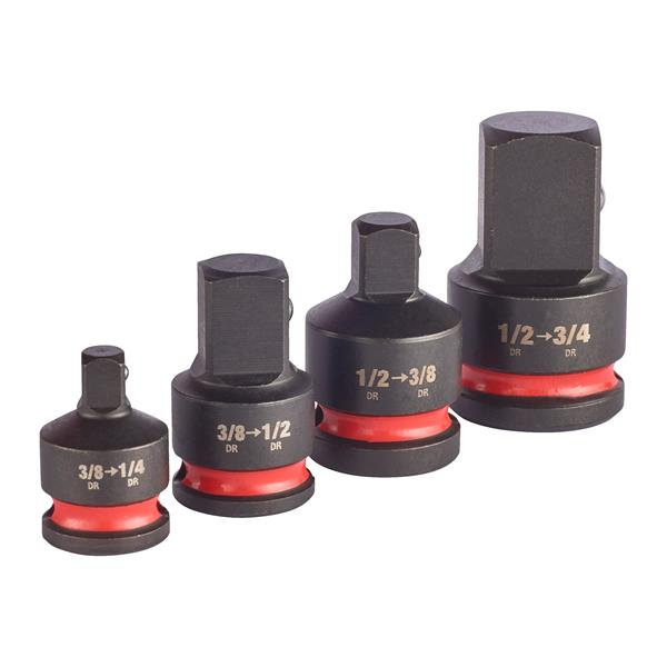 Milwaukee Impact socket adaptor set-4pc