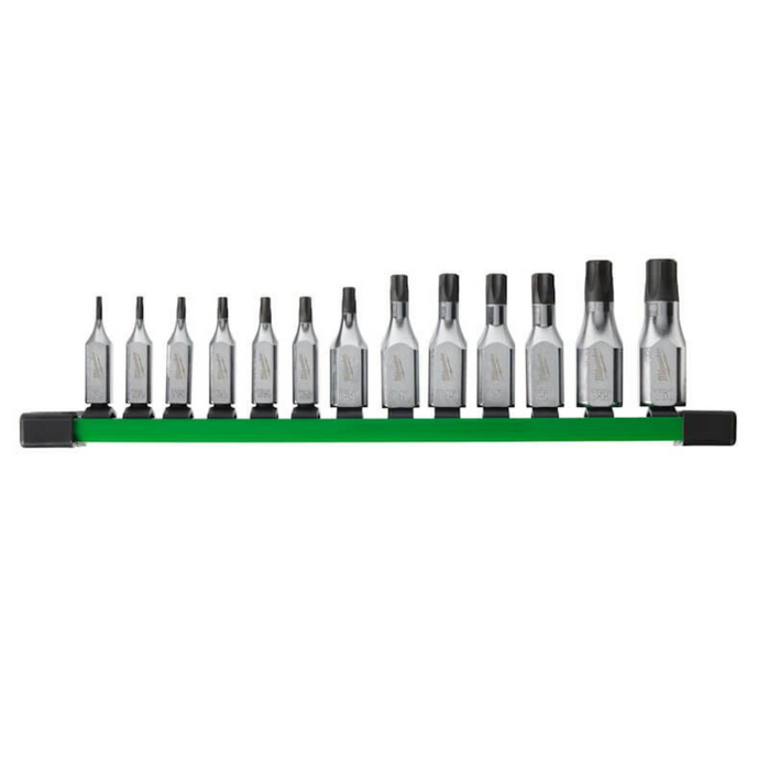 Milwaukee 1/4 + 3/8 Drive Torx Bit Socket Set 13pc
