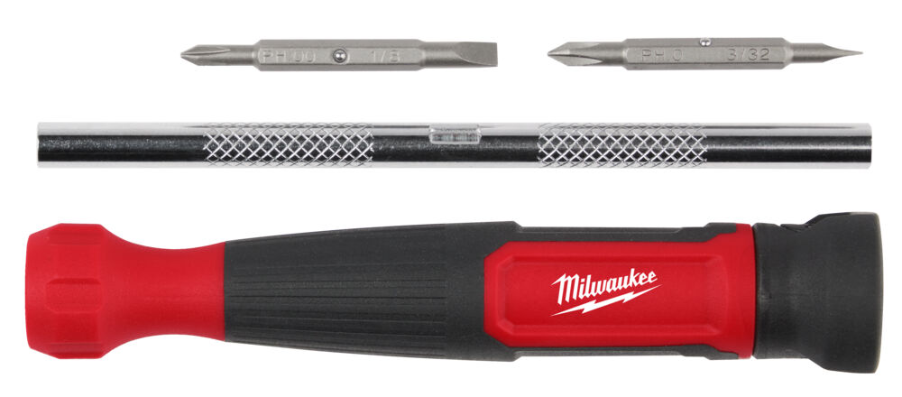 MILWAUKEE 4 IN 1 PRECISION MULTI-BIT SCREWDRIVER