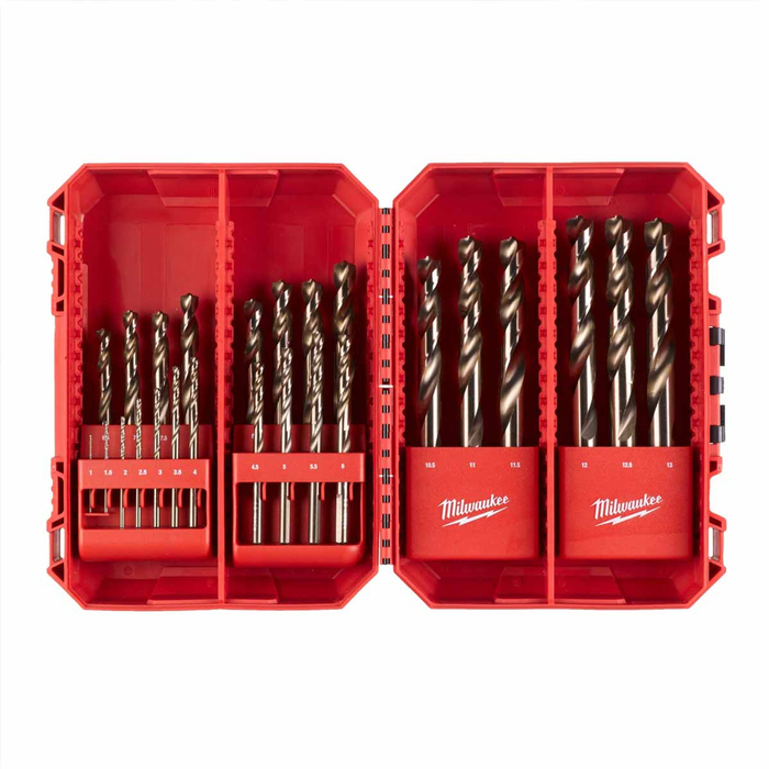 Milwaukee HSS-Cobalt Drill Bit 25pc Set-25pc