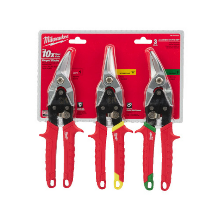 Milwaukee 3pc Aviation Snip Set