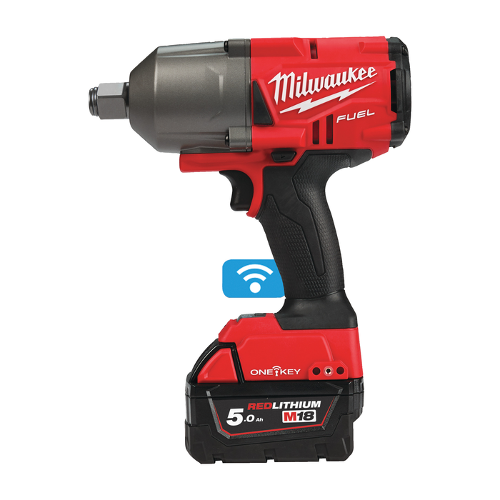 Milwaukee M18 ONEFHIWF34-502 X 3/4 IMPACT WRENCH (2 X 5.0 AH BATTERIES CHARGER IN HD BOX)