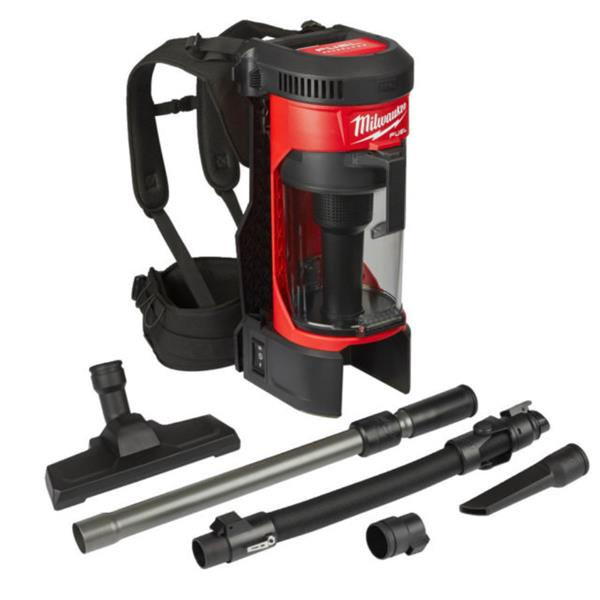 Milwaukee M18 FBPV-0 FUEL Back Pack Vac (Bare unit - no batteries or charger)