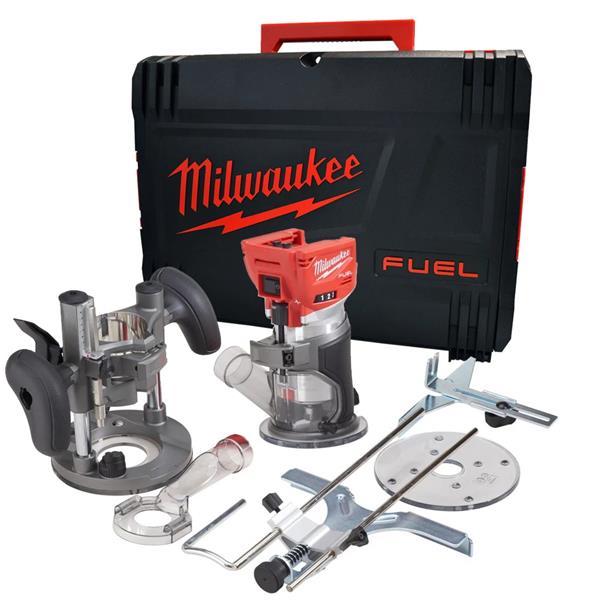 Milwaukee M18 FTR-0 XM18 Fuel Trim Router (Bare unit in HD Box - No batteries or charger)