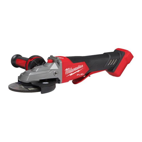 Milwaukee M18 FSAGF125 XPDB-0 XM18 FUEL 125mm Braking Flathead Small Angle Grinder Gen II (Bare unit in HD Box - no batteries or charger)