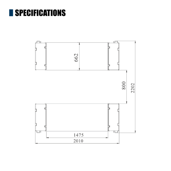 TCE 3 Ton Ultra Thin Full-rise Scissor Lift QJYJ30-CB