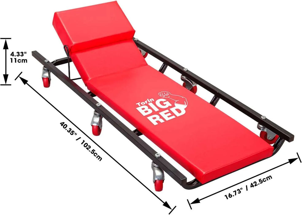 Big Red TR6452 Torin Rolling Garage/Shop Creeper 40"