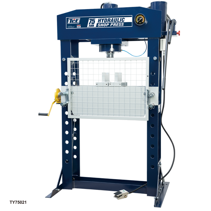 TCE 75 Ton Hydraulic Shop Press TY75021