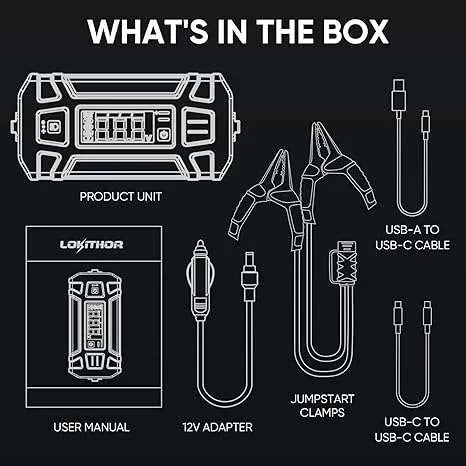 LOKITHOR J402 Jump Starter