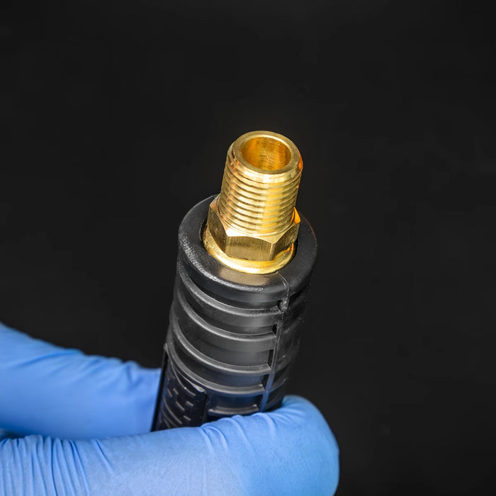 Sealey High-Visibility Hybrid Air Hose with 1/4"BSP Unions 10m x 8mm