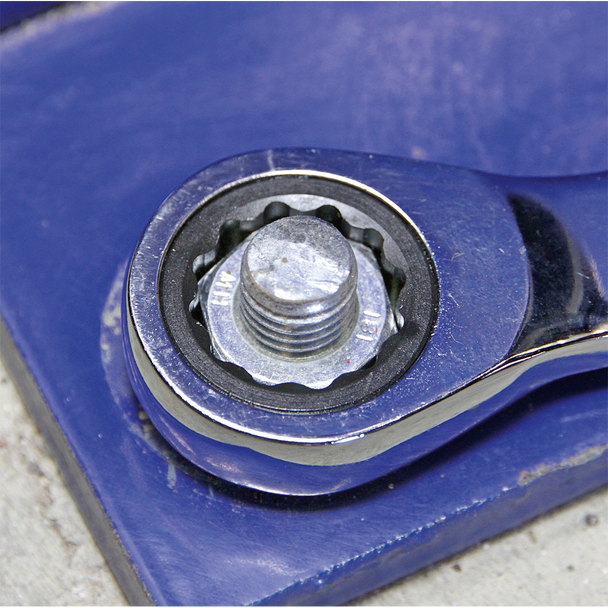 Sealey Premier Extra-Long Double Ring Ratchet/Fixed Spanner Set 7pc AK6319