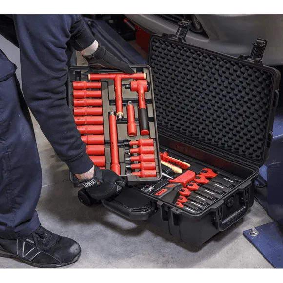 Sealey 49pc 1/2"Sq Drive 1000V Insulated Tool Kit