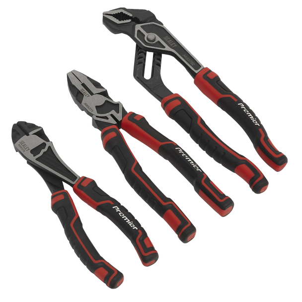 Sealey Premier High Leverage Pliers Set 3pc AK8377