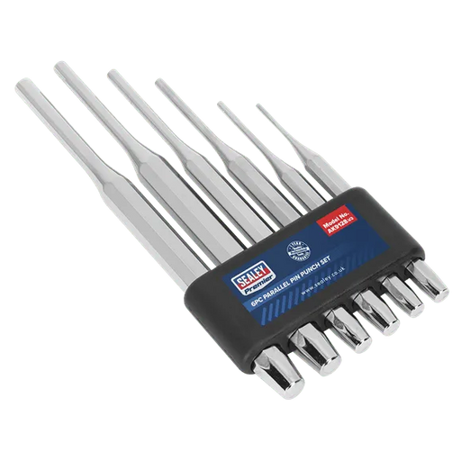 Sealey 6pc Parallel Pin Punch Set