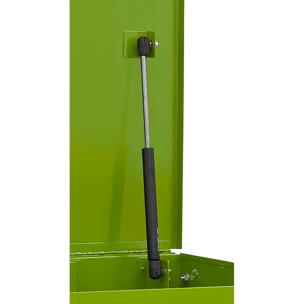 Sealey Superline PRO® Heavy-Duty Mobile Tool & Parts Trolley with 5 Drawers and Lockable Top - Hi-Vis Green AP890MHV