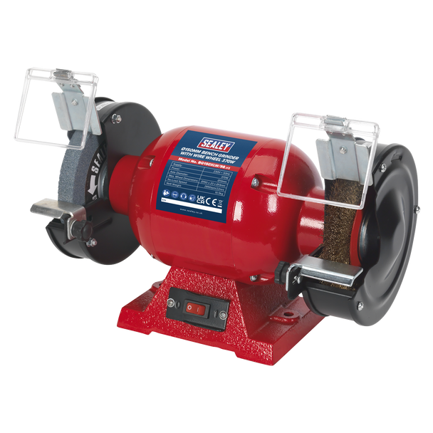 Sealey 150mm Bench Grinder with Wire Wheel BG150XLW/98