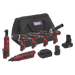 Sealey 6 x 12V SV12 Series Cordless Power Tool Combo Kit CP1200COMBO2