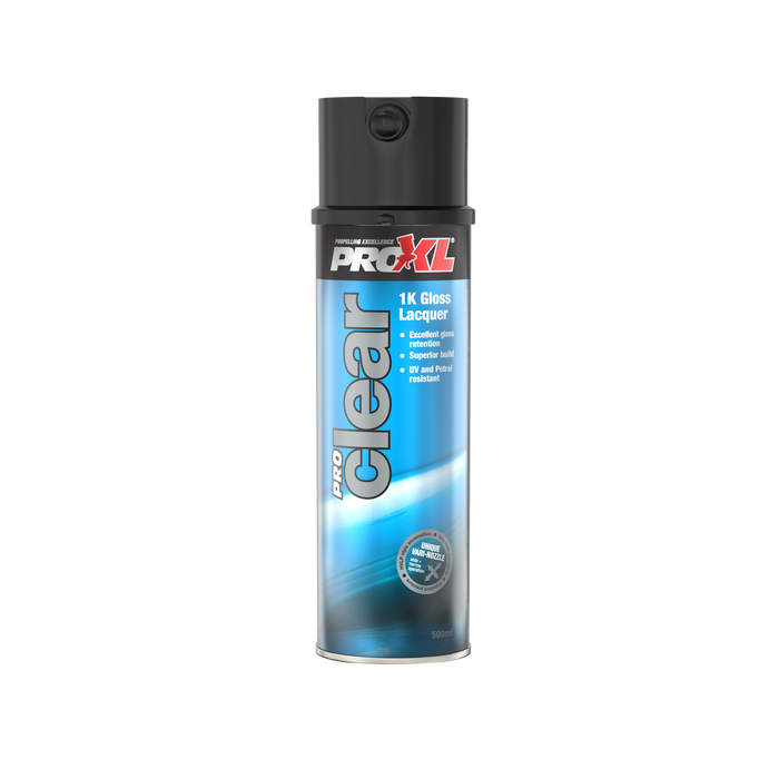 1K Hi Gloss Clear Coat aerosol- 500ml
