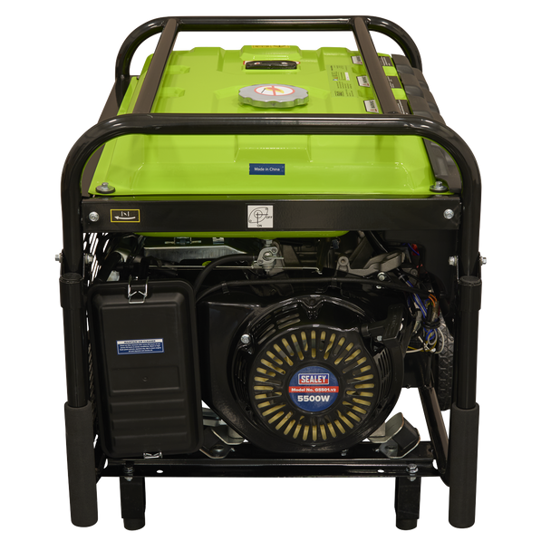 Sealey 5500W Generator 13hp 4-Stroke Engine 110/230V G5501