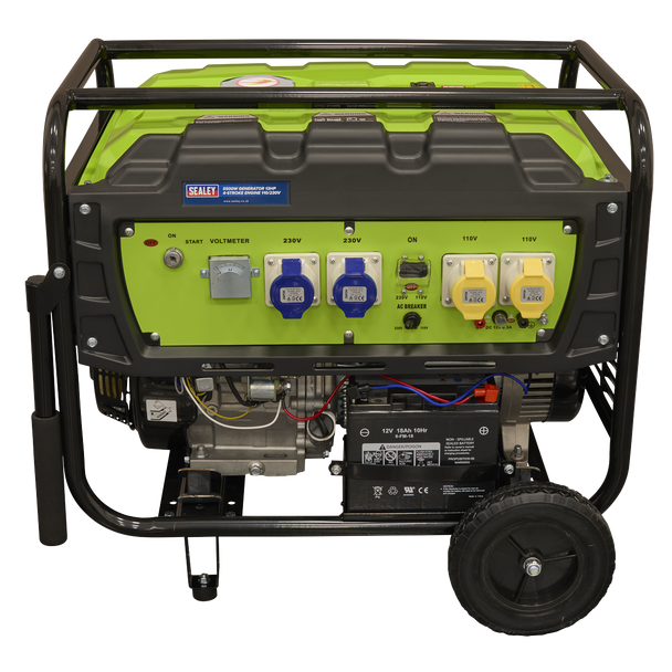 Sealey 5500W Generator 13hp 4-Stroke Engine 110/230V G5501