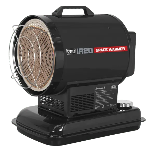 Sealey 20.5kW Infrared Paraffin/Kerosene/Diesel Heater IR20