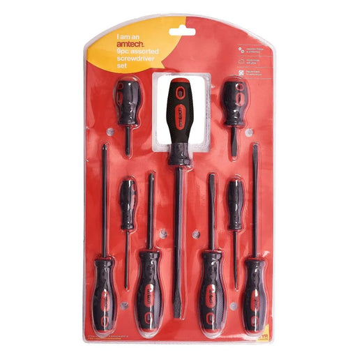 L0820-Amtech 9pc Screwdriver Set