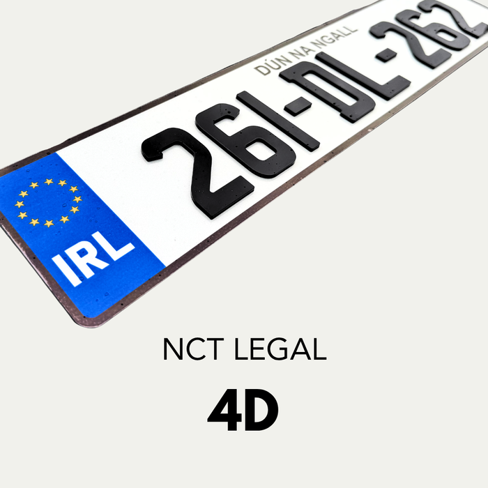 NCT 4D Number Plates