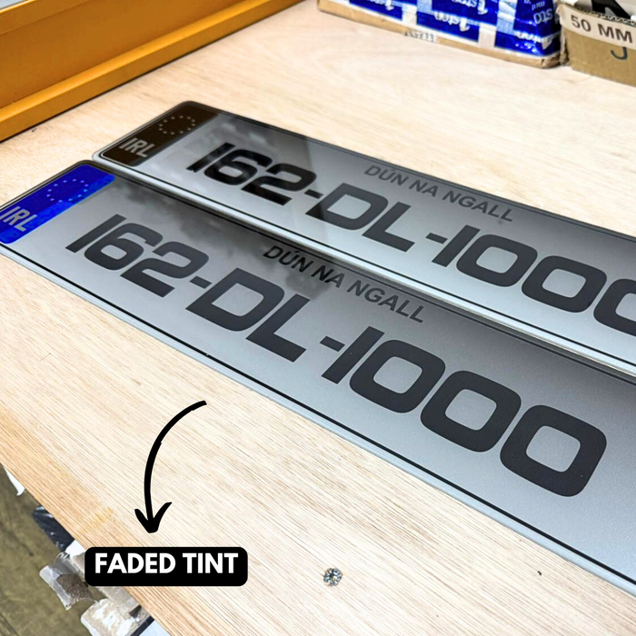 Donegal Style SPORTY Number Plates