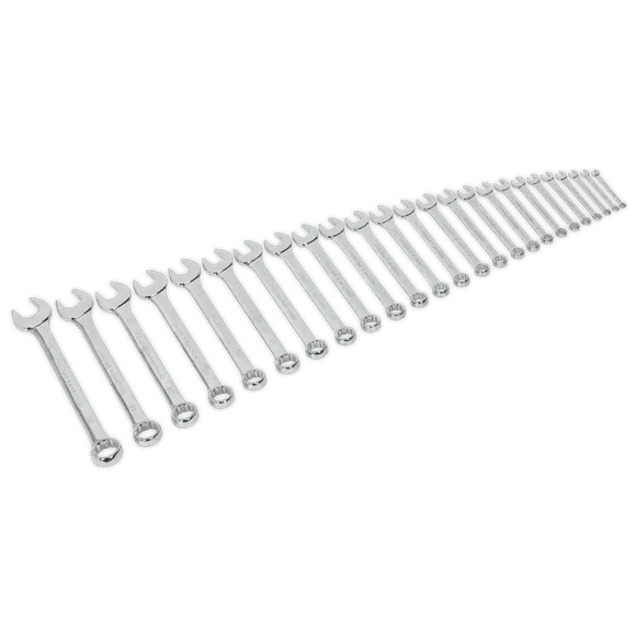 Combination Spanner Set by Sealey