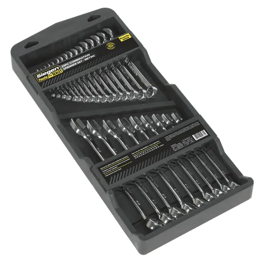 Combination Spanner Set by Sealey