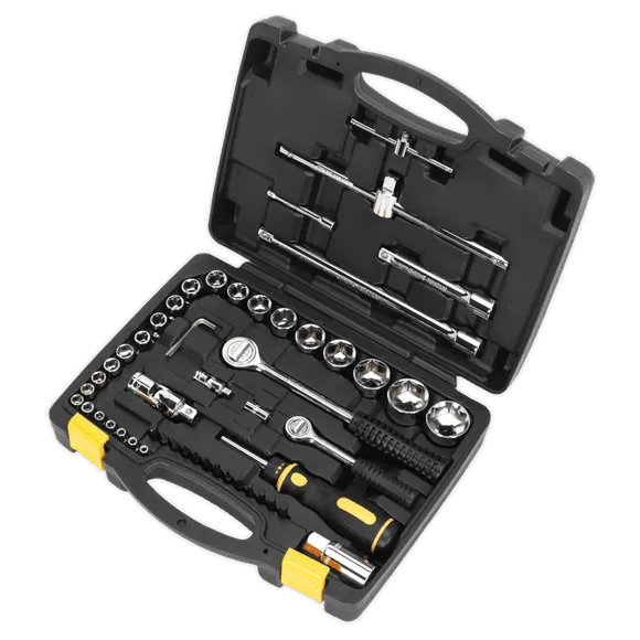 Topchest &#038; Rollcab Combination 6 Drawer with Ball-Bearing Slides &#8211; Purple/Grey &#038; 128pc Tool Kit