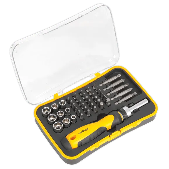 3 Drawer Portable Tool Chest with Ball-Bearing Slides &#8211; Hi-Vis &#038; 93pc Tool Kit