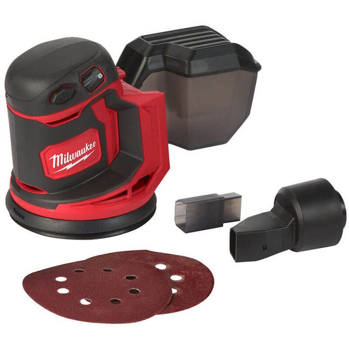 MILWAUKEE M18BOS125-0 125MM ORBITAL SANDE