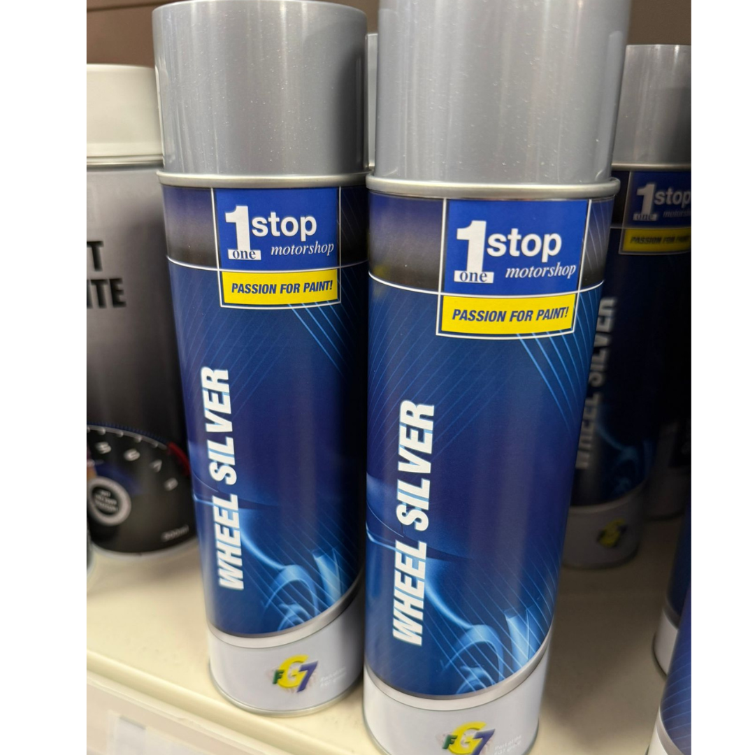 1 Stop Wheel Silver 500ml — One Stop Motorshop