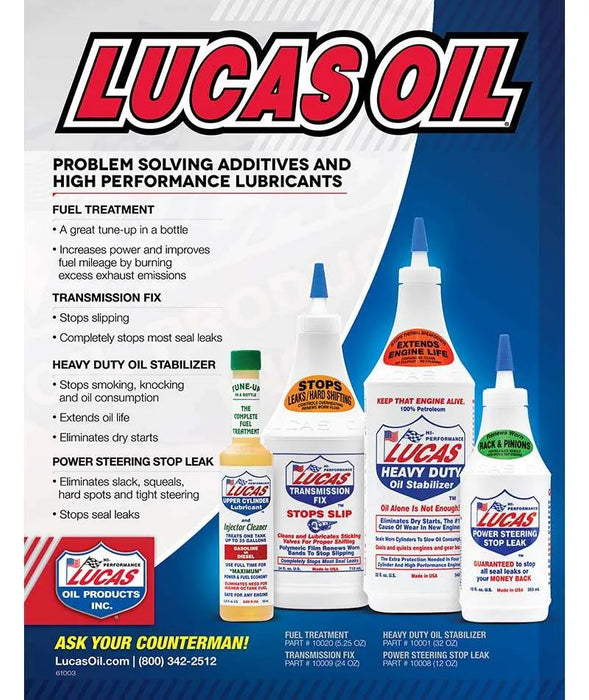 61003 Lucas 4 Core Products 10020 10009 10001 10008